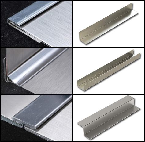 sheet metal dividers for sale|stainless steel panel divider strips.